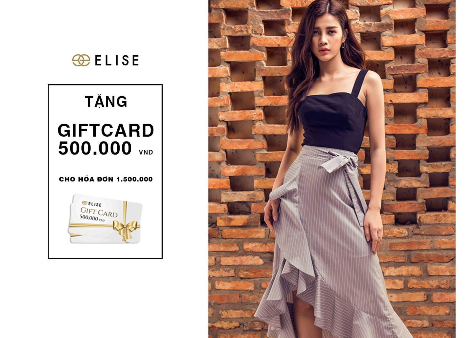Elise tung ra các chương trình ưu đãi phiếu giảm giá hot nhất thị trường thời trang