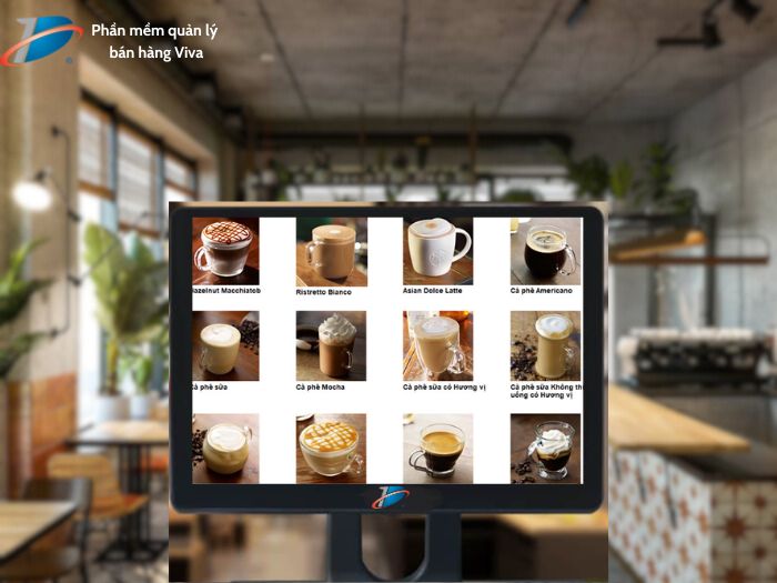 ứng dụng phần mềm quản lý bán hàng Viva vào quán cafe
